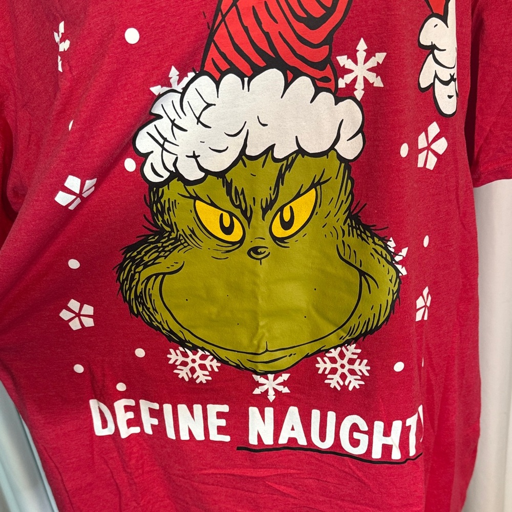 Red Grinch T-Shirt - Picture 2 of 6